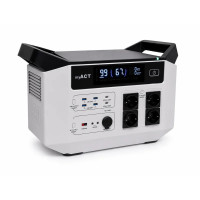Потужна зарядна станція myACT Power Station AP2200 2160Wh LiFePO4 з UPS та чистою синусоїдою